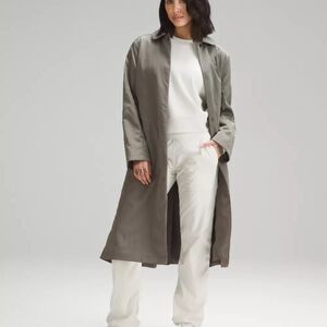 Long Gray Coat Lululemon